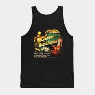 Classic Universal Horror Movie Poster - Creature from the Black Lagoon Tank Top